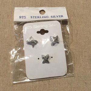 Sterling Silver Earrings and Pendent